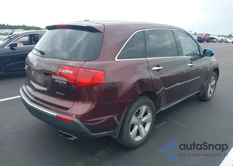 2011 Acura Mdx Technology Package from USA, damaged, VIN 2HNYD2H63BH534355